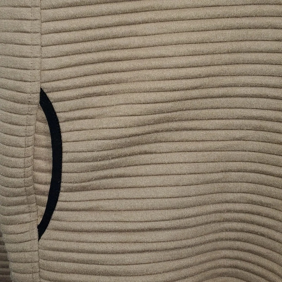 Simply Southern Ribbed Pullover Sweater in Mocha and Black Trim Women's Size XL - Picture 5 of 16